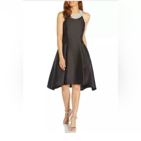 Adrianna Papell Dresses & Skirts - Adrianna‎ Papell Mikado Halter Dress size 2